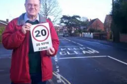 Charlie Fraser-Fleming highlights speeding in Sandy Lane