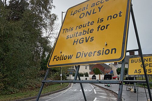 HGV sign