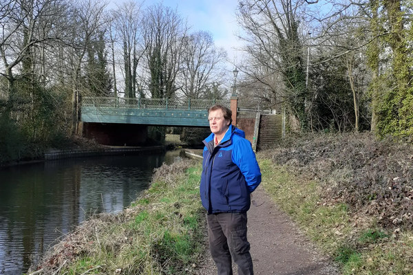 Image courtesy of Leola Card Basingstoke Canal near St Marks